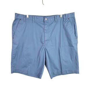 Mens Callaway Blue Golf X Series Chino Shorts 11" Inseam Cotton Blend Size 42